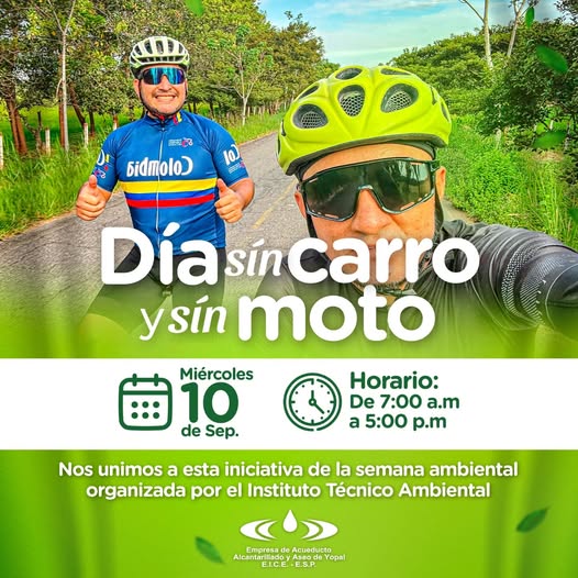 Dia sin carro y sin moto 