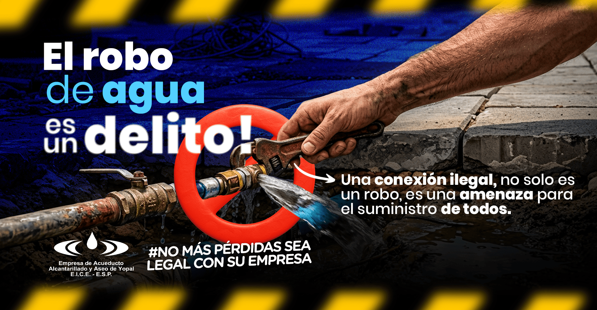 Campaña de la Empresa de acueducto, alcantarilado y aseo