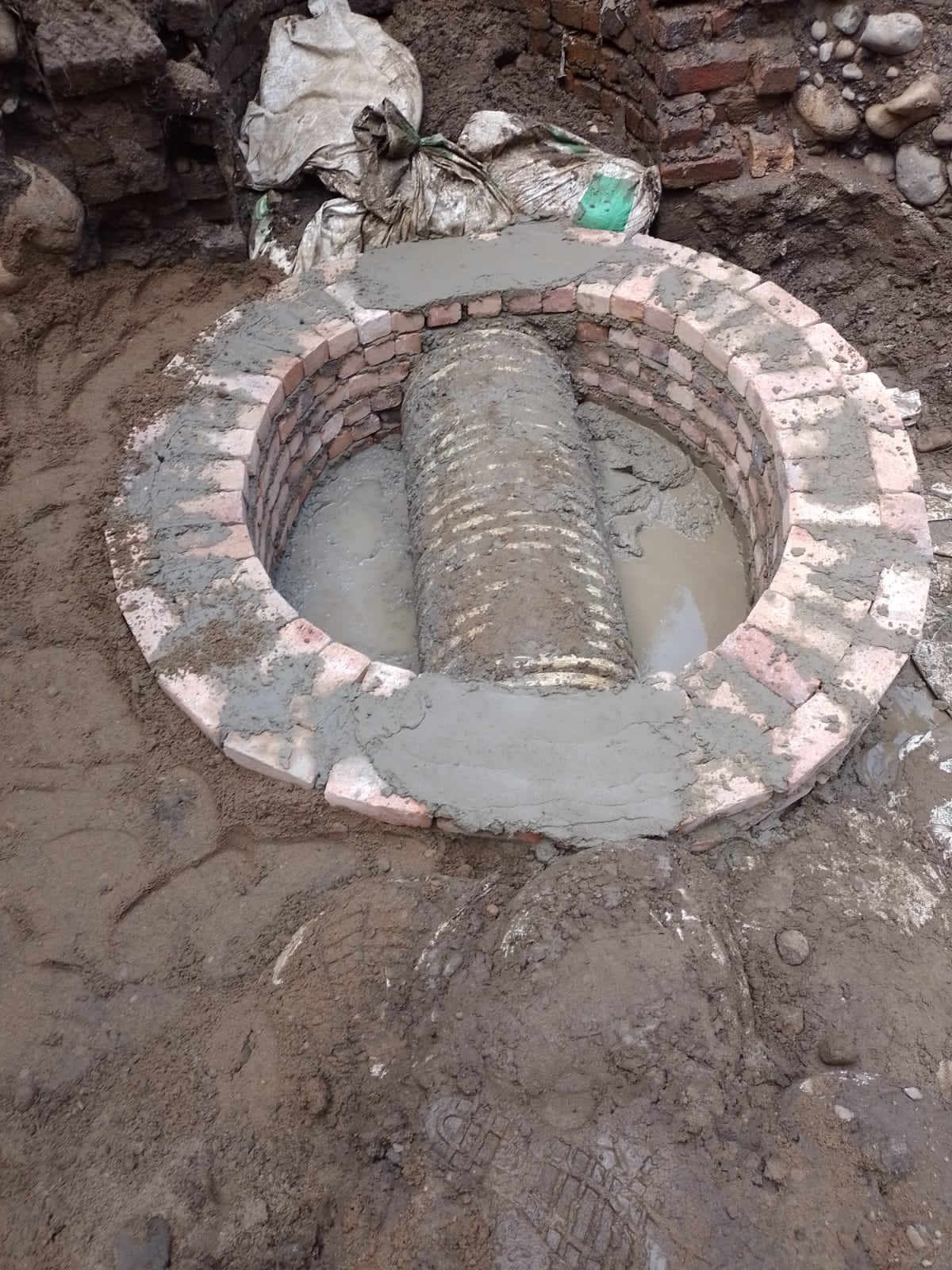 ESTADO DE LA OBRA DE LA CALLE 24 CON CARRERA 24 